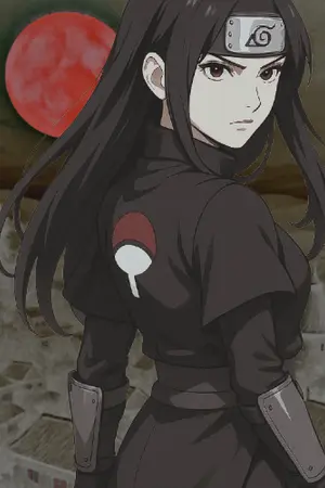 ปกนิยาย ระหว่างพัด ใบไม้ และสายธาร | [Fanfic Naruto OC]