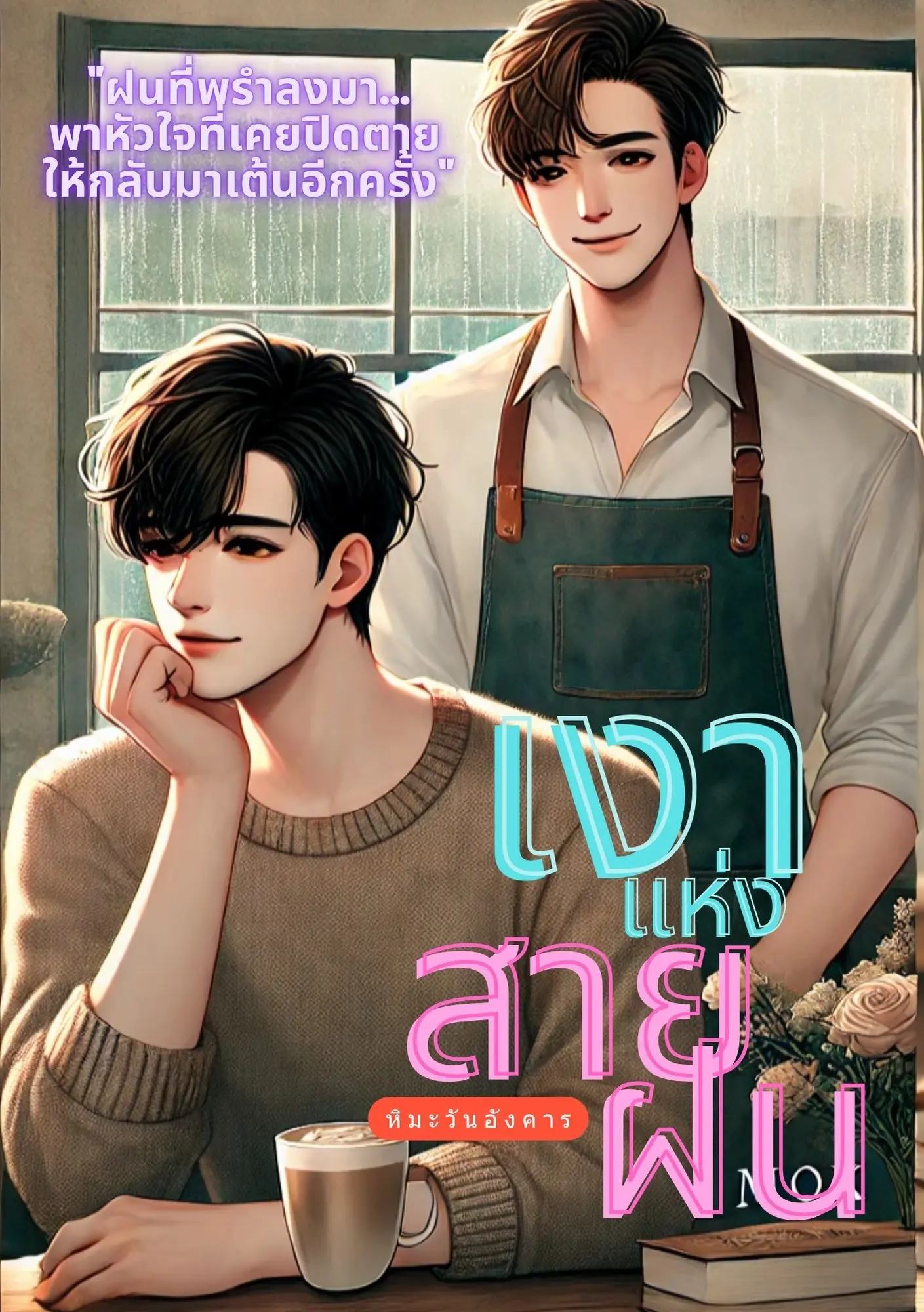 ปกนิยาย เงาแห่งสายฝน