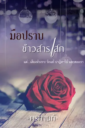 ปกนิยาย มือปราบ ข้าวสารเสก (ละครช่อง 3)