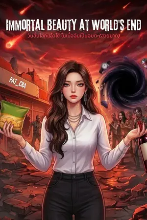 ปกนิยาย Immortal Beauty at World's End วันสิ้นโลกแล้วไง ในเมื่อฉันเป็นอมตะ(สวยมาก)