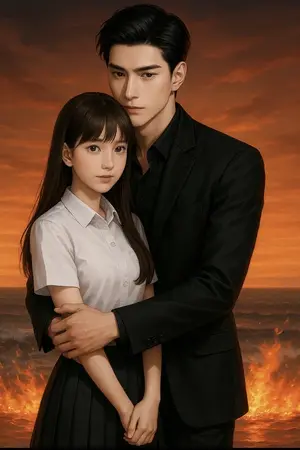 ปกนิยาย เพลิงร้ายพ่ายธารา