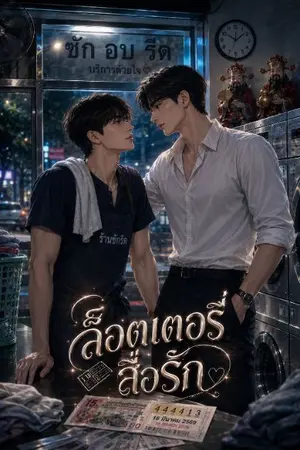 ปกนิยาย ลอตเตอรี่สื่อรัก