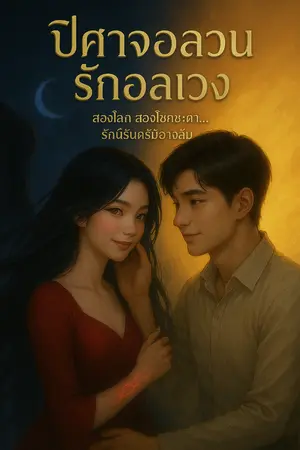 ปกนิยาย ปีศาจอลวน รักอลเวง