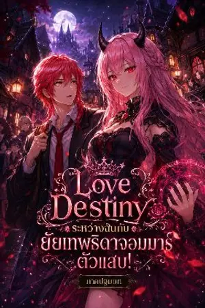 ปกนิยาย [ภาคปฐมบท] Destiny Love ระหว่างฉันกับยัยเทพธิดาจอมมารตัวแสบ!