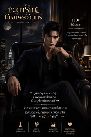 ปกนิยาย ชะตารักใต้เงาพระจันทร์