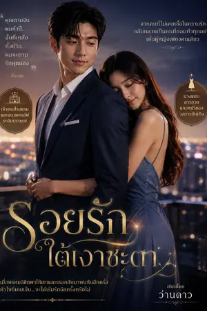 ปกนิยาย รอยรักใต้เงาชะตา