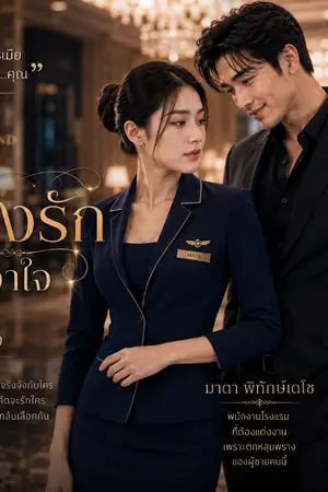 ปกนิยาย พรางรักในเงาใจ