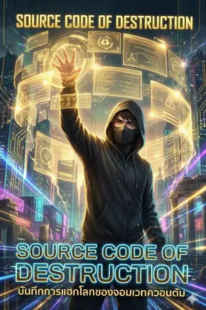 ปกนิยาย Source Code of Destruction: บันทึกการแฮกโลกของจอมเวทควอนตัม
