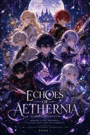 ปกนิยาย Echoes of AETHERNIA ( เสียงสะท้อนแห่งเอเธอร์เนีย )