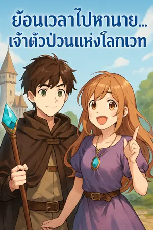 ปกนิยาย ย้อนเวลาไปหานาย...เจ้าตัวป่วนแห่งโลกเวท
