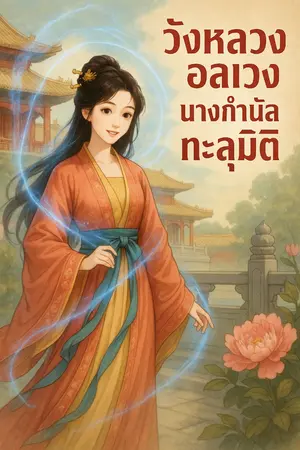 ปกนิยาย วังหลวงอลเวง นางกำนัลทะลุมิติ