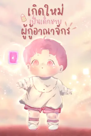 ปกนิยาย เกิดใหม่ในฐานะเด็กชายผู้กู้อาณาจักร [BL]