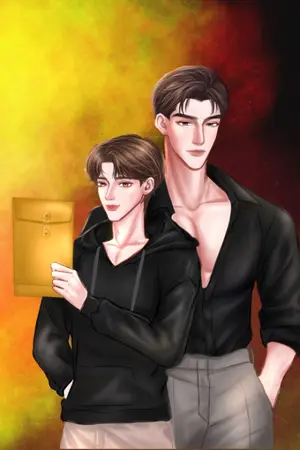 ปกนิยาย [ YAOI ] ม่านเพลิงพรหม : ปวีร์ x เกื้อกูล
