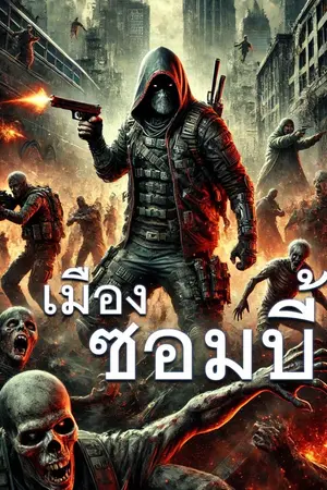 ปกนิยาย เมืองซอมบี้