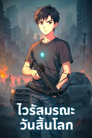 ปกนิยาย ไวรัสมรณะ วันสิ้นโลก