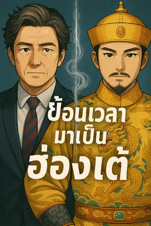 ปกนิยาย ย้อนเวลามาเป็นฮ่องเต้
