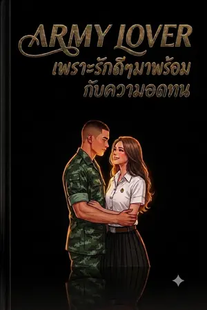 ปกนิยาย Army lover เพราะรักที่ดีมาพร้อมกับความอดทน