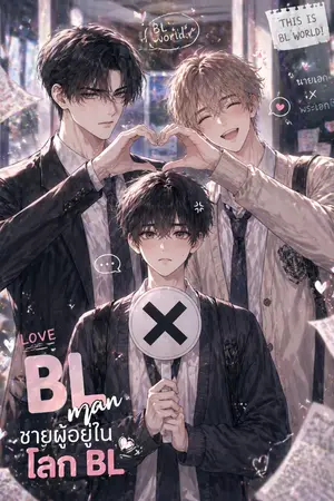 ปกนิยาย (BL MAN) ชายผู้อยู่ในโลกBL