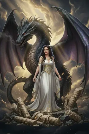 ปกนิยาย Dargonfire Beneath the Spell เพลิงมังกรใต้มนตรารัก