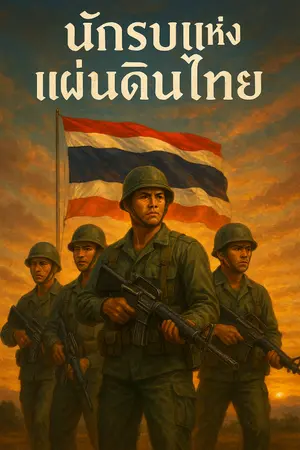 ปกนิยาย นักรบแห่งแผ่นดินไทย