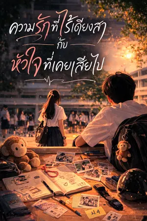 ปกนิยาย “ความรักที่ไร้เดียงสา กับ หัวใจที่เคยเสียไป“
