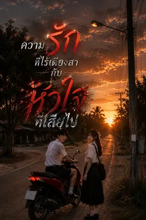 ปกนิยาย “ความรักที่ไร้เดียงสา กับ หัวใจที่เสียไป“
