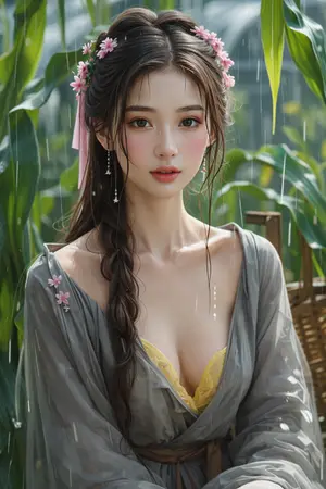 ปกนิยาย ท่านปู่ ข้าตั้งครรภ์กับท่าน...