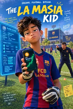 ปกนิยาย The Lazy Striker
