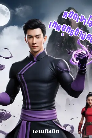 ปกนิยาย หมัดเงาโอสถ เทพยุทธข้ามศตวรรษ