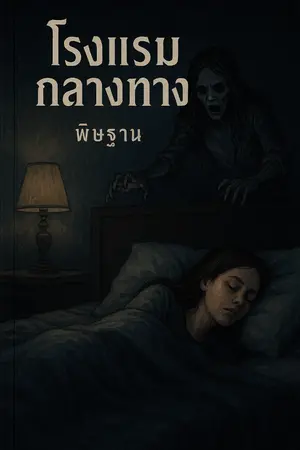 ปกนิยาย โรงแรมกลางทาง