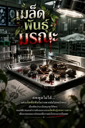 ปกนิยาย พฤกษาชันสูตร