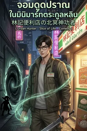 ปกนิยาย จอมดูดในมินิมาร์ท