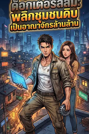 ปกนิยาย ด็อกเตอร์สลัม: พลิกชุมชนดิบ เป็นอาณาจักรล้านล้าน