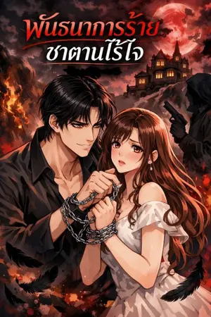 ปกนิยาย ​พันธนาการร้าย ซาตานไร้ใจ