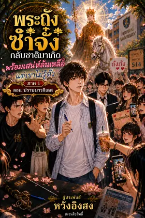 ปกนิยาย พระถังซำจั๋งกลับชาติมาเกิดพร้อมเสน่ห์ล้นเหลือ แต่เขาไม่รู้ตัว ภาค 1 ตอน ปราบมารกิเลส