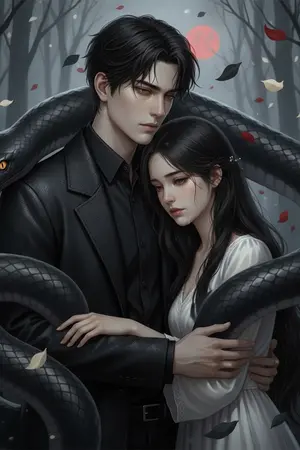 ปกนิยาย Basilisk’s Embrace — The Serpent and the Moon อสรพิษพันธนาการรัก