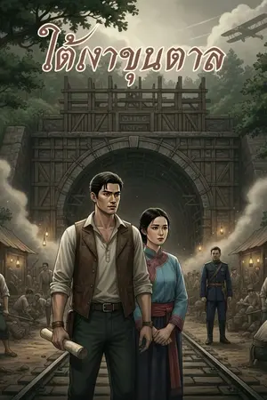 ปกนิยาย ใต้เงาขุนตาล