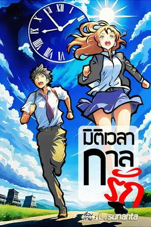 ปกนิยาย มิติเวลากาลรัก