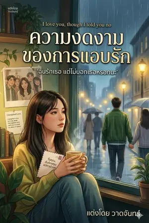 ปกนิยาย ความงดงามของการแอบรัก