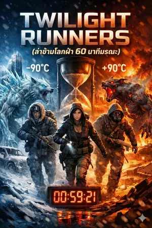 ปกนิยาย Twilight Runners (ล่าข้ามโลกฝ่า 60 นาทีมรณะ)