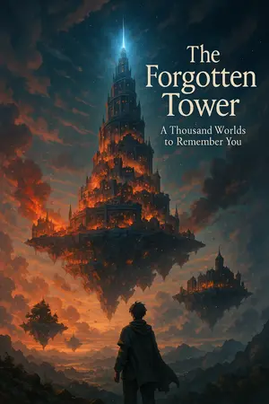 ปกนิยาย "The Forgotten Tower – Memories Carved in Silence"