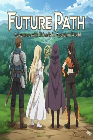 ปกนิยาย ฟิวเจอร์ พาร์ท: ผจญภัยไปกับเพื่อนในโลกเอเซอร์เชี่ยน