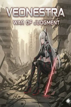 ปกนิยาย Veonestra: สงครามพิพากษา