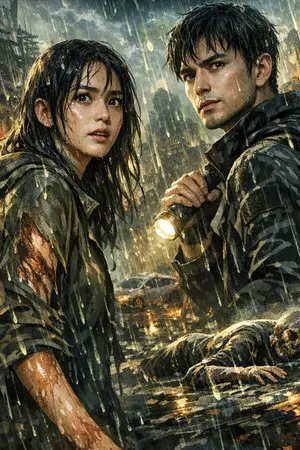 ปกนิยาย อัสนีคราบพิษกลางวันสิ้นโลก