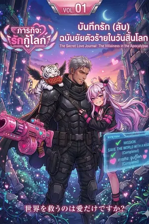 ปกนิยาย บันทึกรัก (ลับ) ฉบับยัยตัวร้ายในวันสิ้นโลก