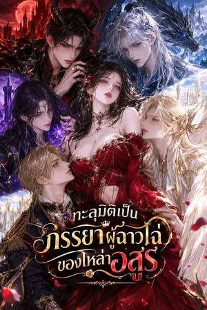 ปกนิยาย ทะลุมิติเป็นภรรยาผู้ฉาวโฉ่ของเหล่าอสูร