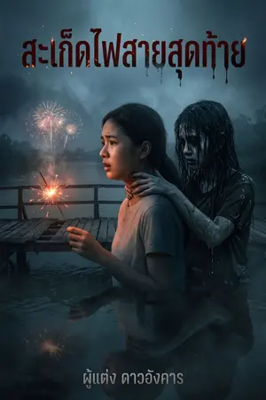 ปกนิยาย สะเก็ดไฟสายสุดท้าย