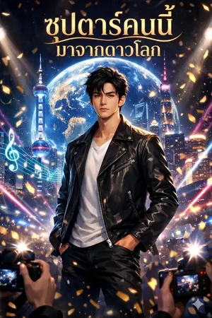 ปกนิยาย ซุปตาร์คนนี้มาจากดาวโลก
