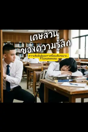 ปกนิยาย เศษส่วนของความรู้สึก