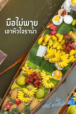 ปกนิยาย มือไม่พาย เอาหัวใจราน้ำ